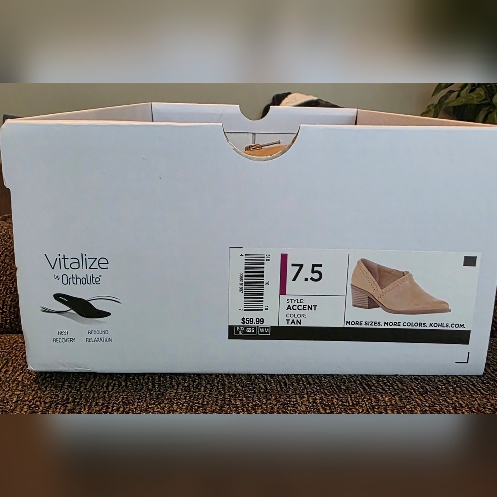 Sonoma Goods For Life Vitalize by Ortholite Shooties, Size 7.5 - Picture 12 of 13